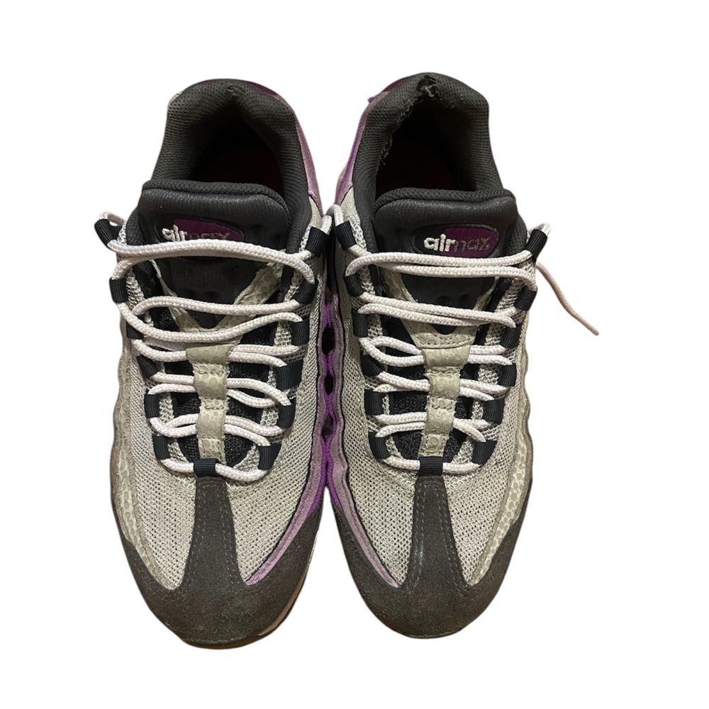 Nike Women Air Max 95 Anthracite Viotech DX2955-001 Purple Grey Sneakers Sz 8.5